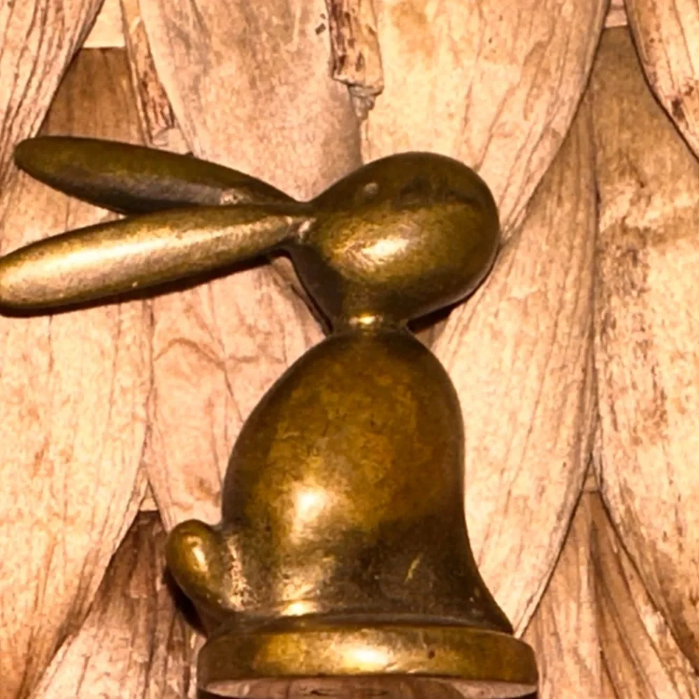 HAGENAUER BRONZE STANDING RABBIT - Picture 7 of 9